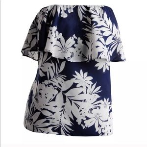 Aqua Tropical Tube Top